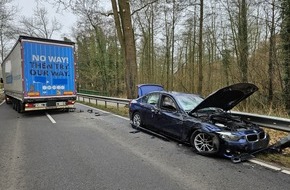 Kreisfeuerwehr Rotenburg (Wümme): FW-ROW: Glück im Unglück bei Verkehrsunfall