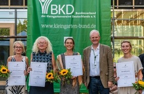 Bundesverband der Kleingartenvereine Deutschlands e. V.: Wissenschaftspreis 2023: Bundesverband der Kleingartenvereine Deutschlands e. V. verkündet Gewinner