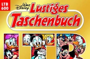 Egmont Ehapa Media GmbH: Jubiläumsausgabe mit Superkräften: Egmont Ehapa Media feiert das 600. Lustige Taschenbuch!