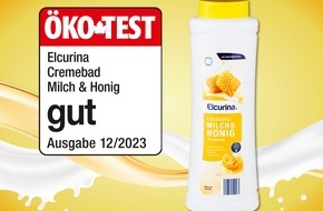 NORMA: Badezusatz der NORMA-Eigenmarke ELCURINA erhält das Siegel "Gut" bei großer ÖKOTEST-Studie / Cremebad für Zusammensetzung und Preis in Ökotest 12/2023 ausgezeichnet