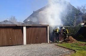 Feuerwehr Plettenberg: FW-PL: Schuppenbrand in Plettenberg Ohle
