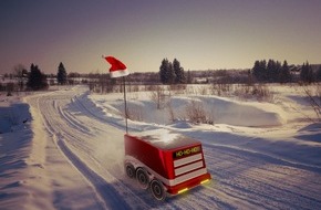 ZF Friedrichshafen AG: ZF-Zukunftsstudie "Letzte Meile": Wenn der Roboter das Weihnachtspaket bringt