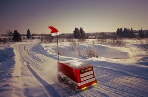 ZF Friedrichshafen AG: ZF-Zukunftsstudie "Letzte Meile": Wenn der Roboter das Weihnachtspaket bringt