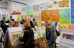 Kunstsupermarkt: L'Art pour tous / ouverture du 16e supermarché suisse d'art contemporain