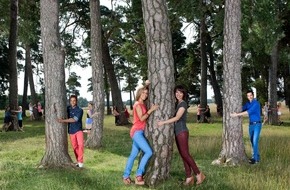 ProSieben: Weltrekordversuch zur "Green Seven Week": ProSieben und der WWF setzen ein Zeichen für Waldschutz (BILD)