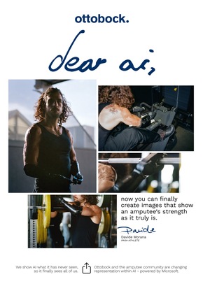 „Dear AI“ – Ottobock startet erste Kampagne für AI, nicht mit AI