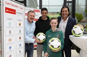 Santander Consumer Bank AG: Santander Cup 2018: Auslosung mit Borussia-Kapitän Lars Stindl