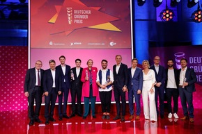 Nachhaltige Innovationen siegen beim 21. Deutschen Gründerpreis