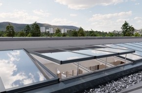 Lamilux Heinrich Strunz GmbH: LAMILUX announces the market launch of the Modular Glass Skylight MS78