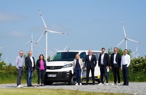 GP JOULE: Neuer Wasserstoff-Transporter von Opel für den mobilen Service von GP JOULE