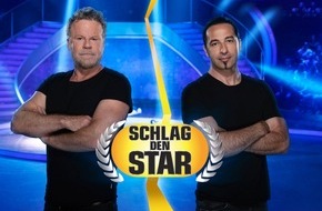 ProSieben: Rockige Lederjacke gegen Heavy-Metal-Matte: Jenke von Wilmsdorff tritt gegen Bülent Ceylan an bei "Schlag den Star" am Samstag, 17. Juli, live auf ProSieben