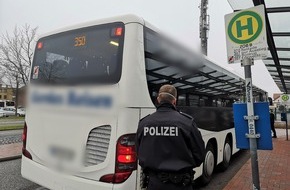 Polizeiinspektion Oldenburg-Stadt / Ammerland: POL-OL: +++ Ergebnisse der gestrigen Kontrollaktion im Öffentlichen Personennahverkehr im Stadtgebiet Oldenburg und im Landkreis Ammerland +++