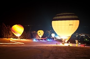 Zell am See-Kaprun: Über weiße Landschaften schweben: Österreichs internationale Ballonwoche in Zell am See-Kaprun - BILD