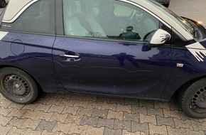 Polizeidirektion Landau: POL-PDLD: Bad Bergzabern - Zeugenaufruf: Blauer Opel auf Aldi-Parkplatz zerkratzt