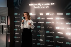 ImmoScout24 kührt die Gewinner des ersten ImmoAwards