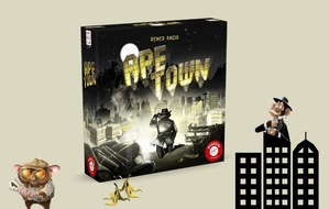 Piatnik: Ape Town: Reviere, Macht und Geld gewinnen - Affenstarkes „Spiel Noir“ von Piatnik