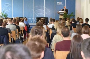 MCI Austria: KORREKTUR zu OTS0088 vom 29.05.2019 - Die Welt zu Gast - Beste akademische Vortragsreihe Europas am MCI
