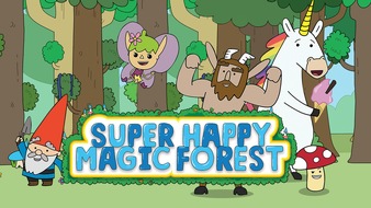 KiKA - Der Kinderkanal ARD/ZDF: Animationsserien-Premiere: "Super Happy Magic Forest" jetzt bei KiKA streamen / Humorvolle Kurzgeschichten aus der Märchen- und Fantasy-Welt / Update für KiKA-App