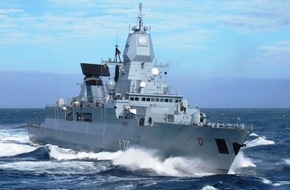 Presse- und Informationszentrum Marine: Fregatte "Hessen" übt mit Flugzeugträgerverband