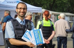 Kreispolizeibehörde Unna: POL-UN: Werne - Infostand der Polizei