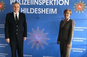 Polizeidirektion Göttingen: POL-GOE: Amtseinführung in der Polizeiinspektion Hildesheim: Michael Weiner offiziell als neuer Leiter begrüßt