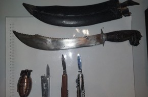 Bundespolizeiinspektion Hannover: BPOL-H: Mann ohne Fahrschein, aber mit gestohlenem Fahrrad und Machete im Gep&auml;ck, greift Bundespolizisten an