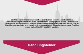 Deutsche Gesellschaft für Qualität - DGQ: Ist Deutschland überhaupt noch innovativ? - Die DGQ begegnet Debatte mit erstem Leitbild für Qualität (FOTO)
