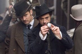 ProSieben: Legendärer Detektiv voll in Action: Robert Downey Jr. und Jude Law in "Sherlock Holmes" auf ProSieben (mit Bild)