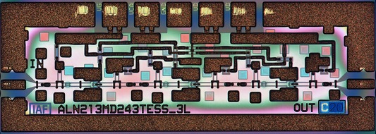 Fraunhofer Institut für Angewandte Festkörperphysik IAF: MOSHEMT-innovative transistor technology reaches record frequencies