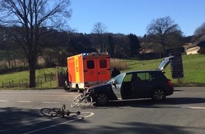 Feuerwehr Hattingen: FW-EN: Verkehrsunfall mit zwei Radfahrern