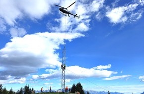 St.Gallisch-Appenzellische Kraftwerke AG: Medienmitteilung: Grotwind - Beginn der Windmessung