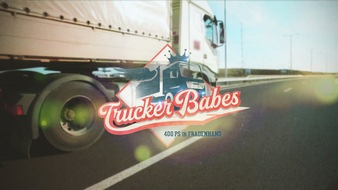 Kabel Eins: "Hauptsache, irgendwas Fahrbares unterm A****!" Die "Trucker Babes" erobern ab Sonntag, 1. September 2019, um 20:15 Uhr wieder den Asphalt bei Kabel Eins