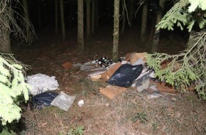Polizeidirektion Wittlich: POL-PDWIL: Illegale Entsorgung von Müll und Tierkadavern in Habscheid