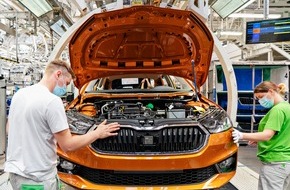 Skoda Auto Deutschland GmbH: ŠKODA AUTO fertigte 2021 weltweit mehr als 800.000 Fahrzeuge