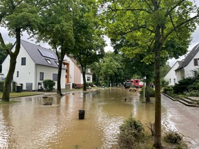 FW-Schermbeck: Abschlussbericht Überörtliche Hilfeleistung - Flutkatastrophe NRW