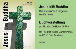 Frank & Timme GmbH: Jesus trifft Buddha – Einladung zur Online-Buchpräsentation