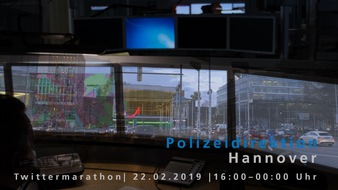 Polizeidirektion Hannover: POL-H: #110live - Polizei Hannover twittert live aus der Einsatzleitzentrale