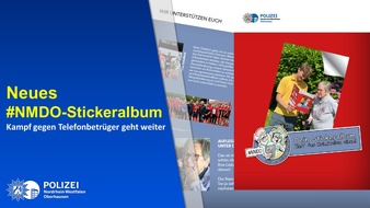 Polizeipräsidium Oberhausen: POL-OB: Neues #NMDO-Stickeralbum - Kampf gegen Telefonbetrüger geht weiter