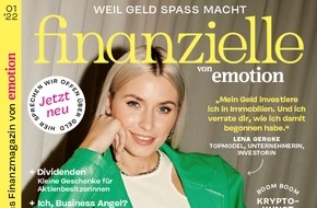 EMOTION Verlag GmbH: Exklusiv in finanzielle von EMOTION: Topmodel, Unternehmerin und Moderation Lena Gercke spricht erstmalig über ihr Geld und verrät, warum Lebensgefährte Dustin Schöne und sie getrennte Konten haben