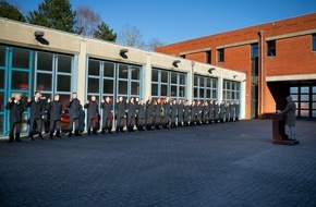 Feuerwehr Lübeck: FW-HL: Ernennung und Vereidigung bei der Berufsfeuerwehr Lübeck