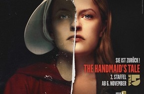 TELE 5: Sie ist zurück! / Die zweite Staffel "The Handmaid's Tale" zum ersten Mal im Deutschen Free TV. Ab 06. November auf TELE 5.