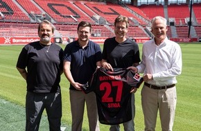 STIGA GmbH: Presseinfo: Bayer Leverkusen und STIGA verlängern Partnerschaft bis 2027