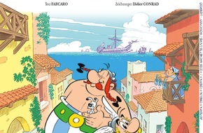Egmont Ehapa Media GmbH: Asterix macht mit offiziellem Cover Lust auf Mee(h)r Abenteuer in Lusitanien!