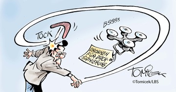 Bundesgesch&auml;ftsstelle Landesbausparkassen (LBS): Drohnenflug erlaubt / Baufirma wollte Dach f&uuml;r energetische Sanierung vermessen