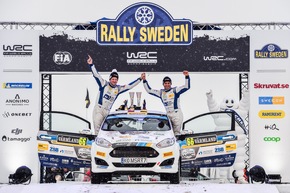 Schwieriges Wochenende für Titelverteidiger M-Sport Ford bei der WM-Rallye Schweden (FOTO)