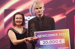 LOTTO Bayern: Gl&uuml;cksSpirale-Zusatzlotterie Sieger-Chance k&uuml;rt Leichtathlet Andor Rik Schumann zum Newcomer des Jahres