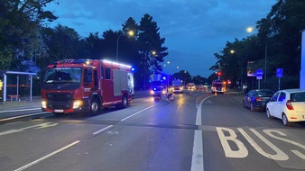 Feuerwehr Düren: FW Düren: Garagenbrand am Montagabend in Düren