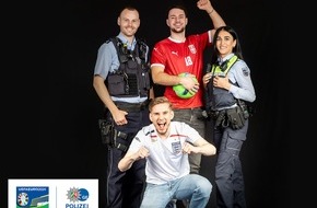Polizei Gelsenkirchen: POL-GE: Polizei und Stadt zeigen zur Europameisterschaft Gesichter für "Fairplay + Respect"