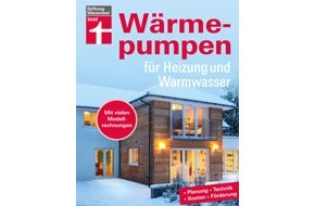 Stiftung Warentest: Buch „Wärmepumpen für Heizung und Warmwasser“