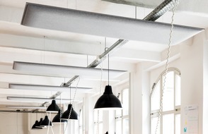 Nachhaltige Akustikpaneele im Großraumbüro verbessern Arbeitsklima und Produktivität